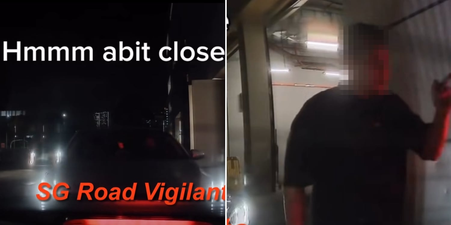 driver confronts OP over tailgating allegations