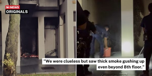 fire at compassvale hdb void deck