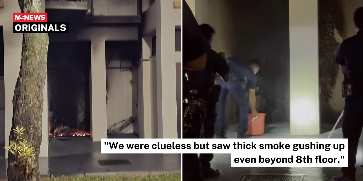 fire at compassvale hdb void deck