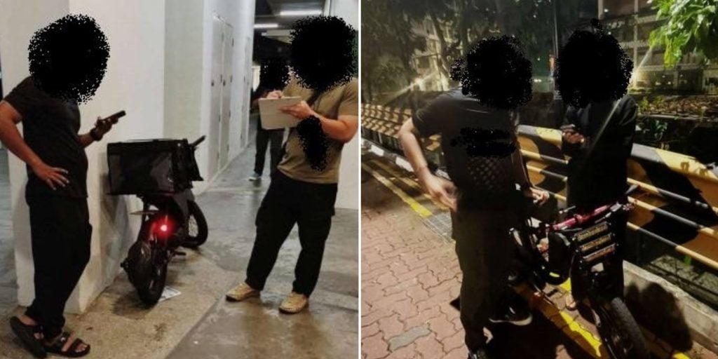joint enforcement operation LTA and Punggol NPC