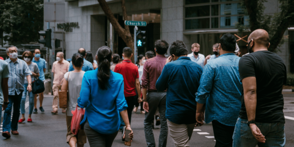 Gerald Giam asks if crossing wait times can be reduced to 60 seconds due to hot weather
