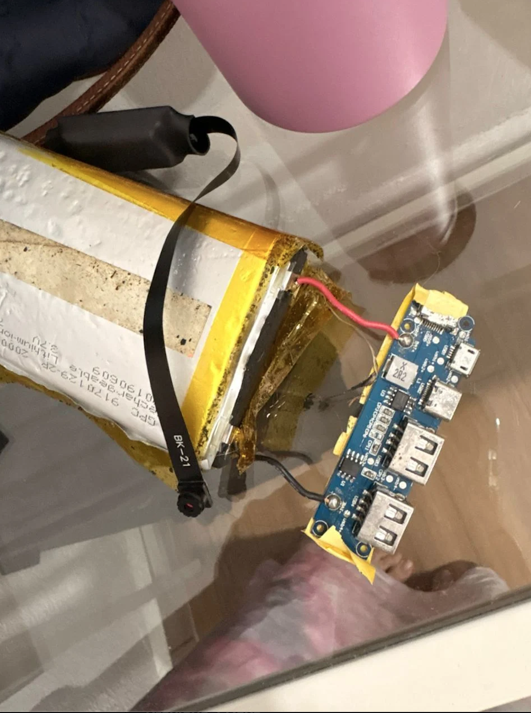 hidden camera bouquet