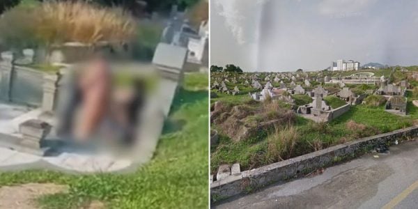 M'sian couple caught having sex at cemetery in Penang, arrested after video goes viral