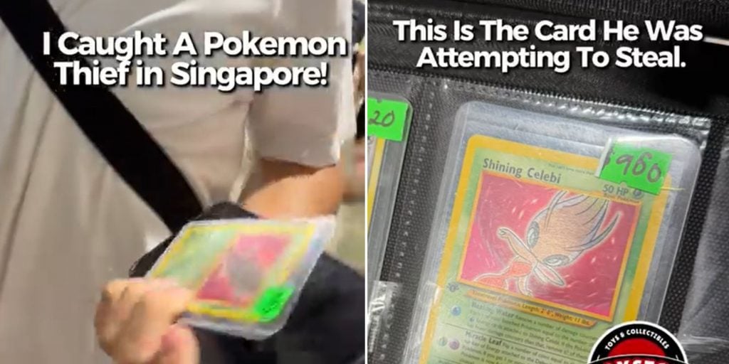 Pokémon card thief