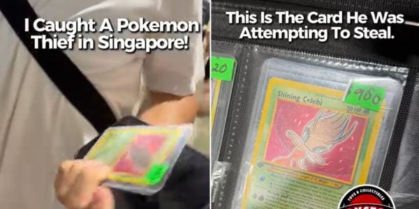 Pokémon card thief