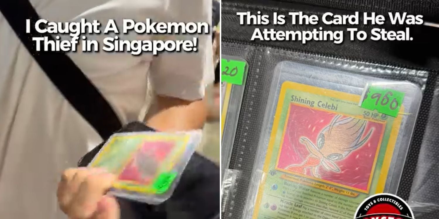Pokémon card thief