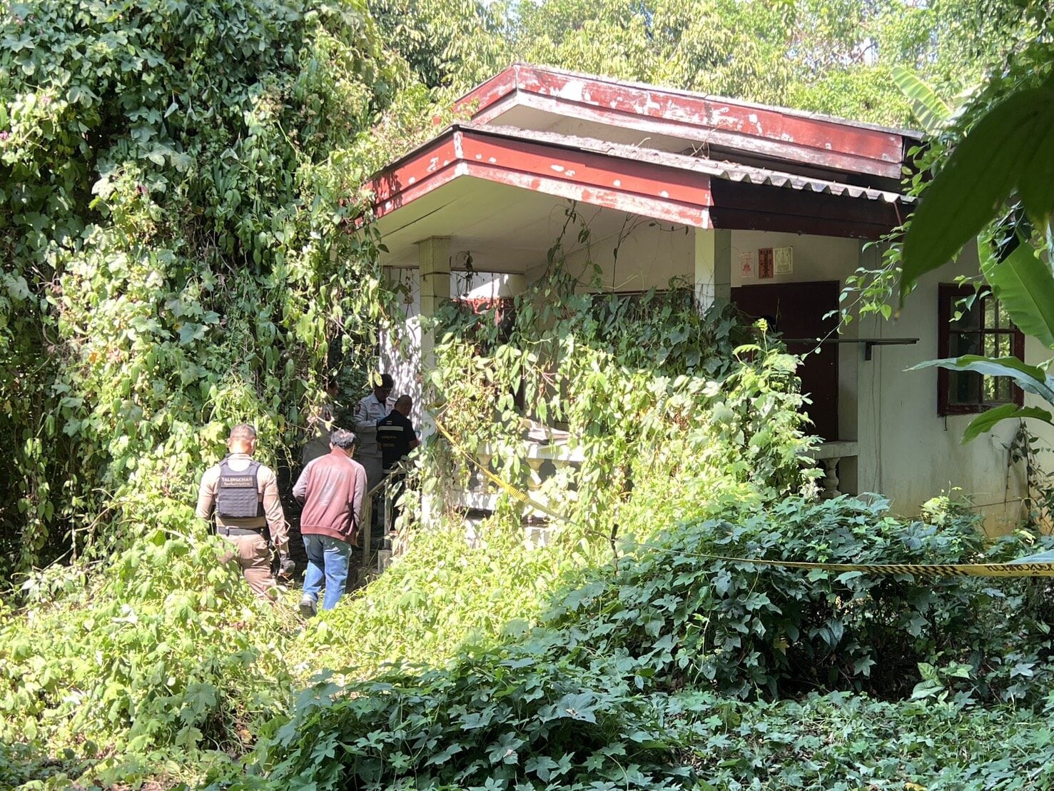 remains abandoned house