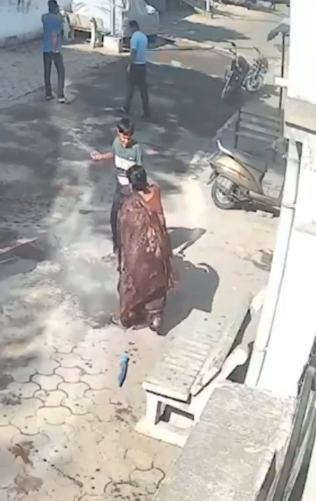 boiling water four-year-old india 