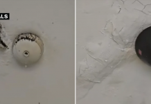 newton centre leaking