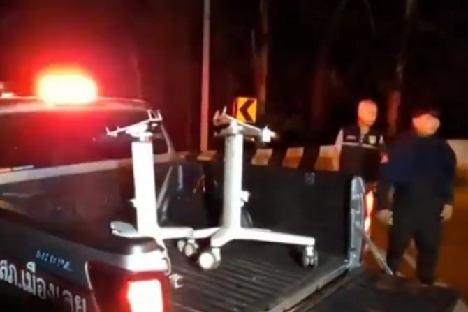 steals ventilators hospital