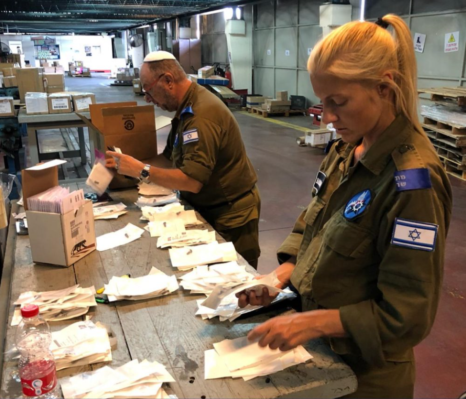 volunteers at sar-el