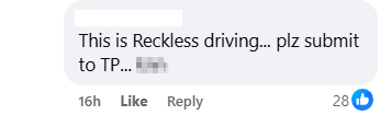 reckless driving