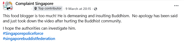 insulting buddhism