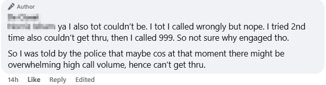 engaged perhaps due to overwhelming call volume