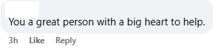 great person, big heart
