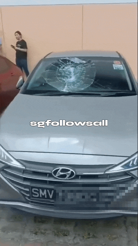 windscreen broken