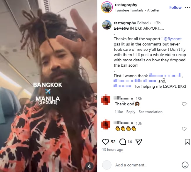 american traveler stranded scoot deport