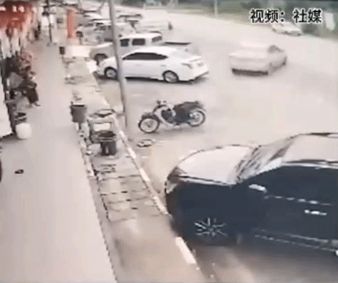 elderly driver crash coffee shop