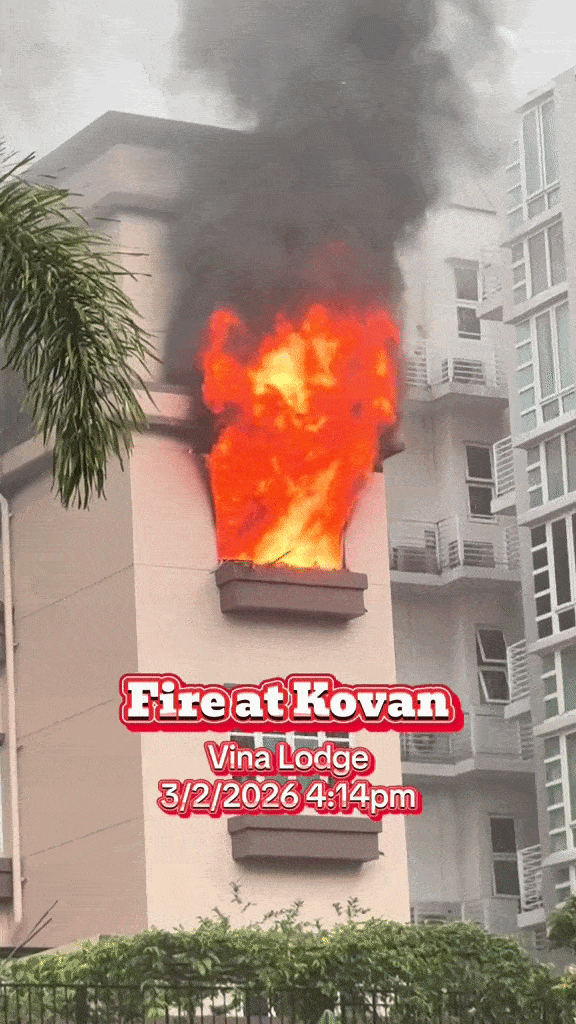 fire at kovan