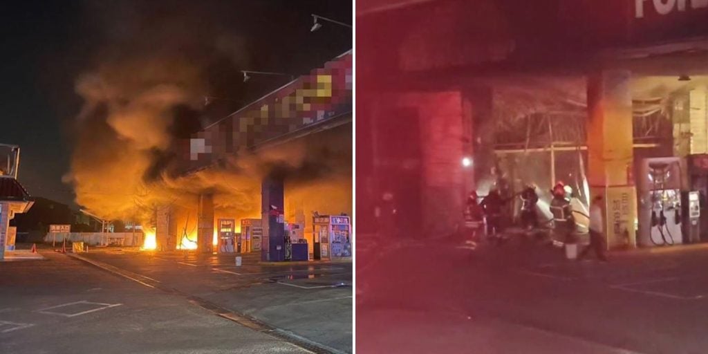 fire petrol station taiwan (3)