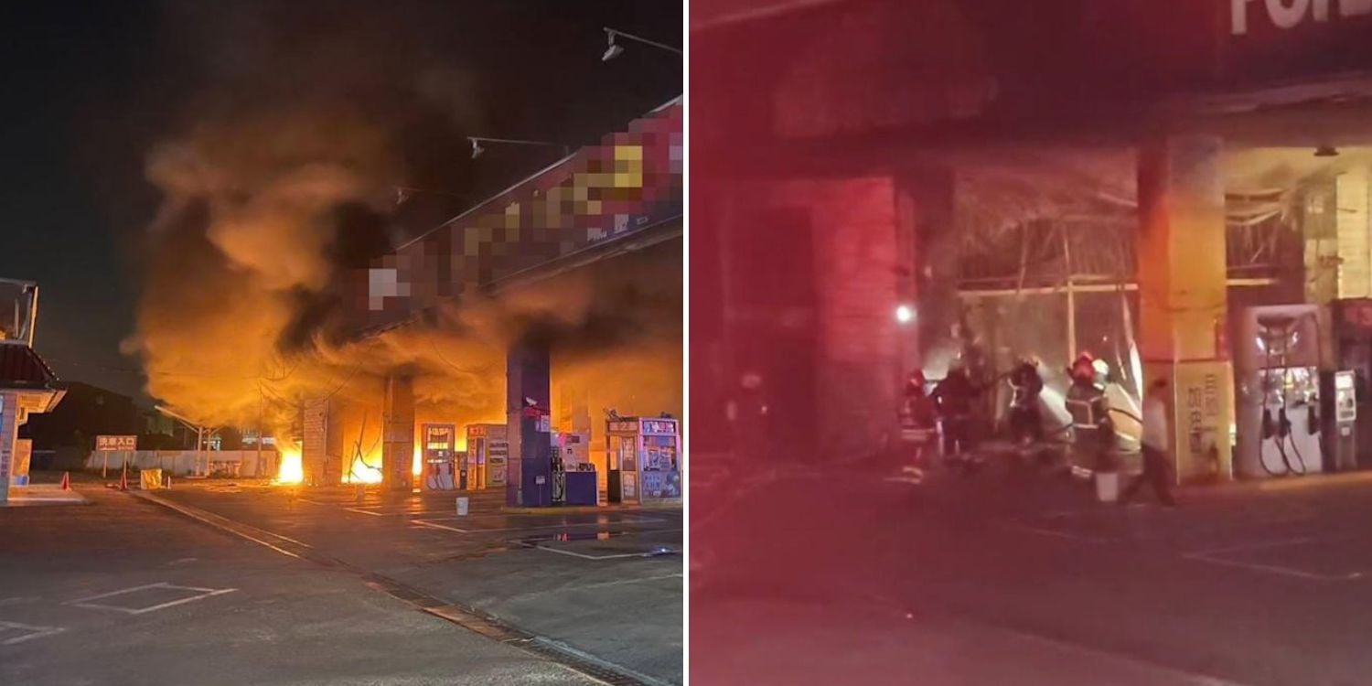 fire petrol station taiwan (3)