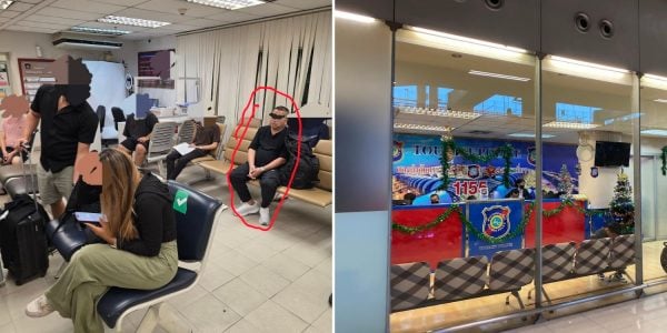 stealing overhead luggage