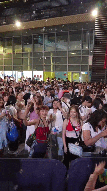 seventeen concert crowd