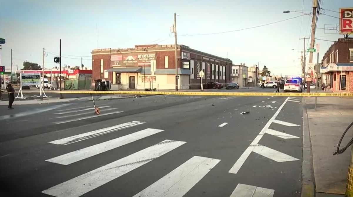 infant ambulance crashed scene