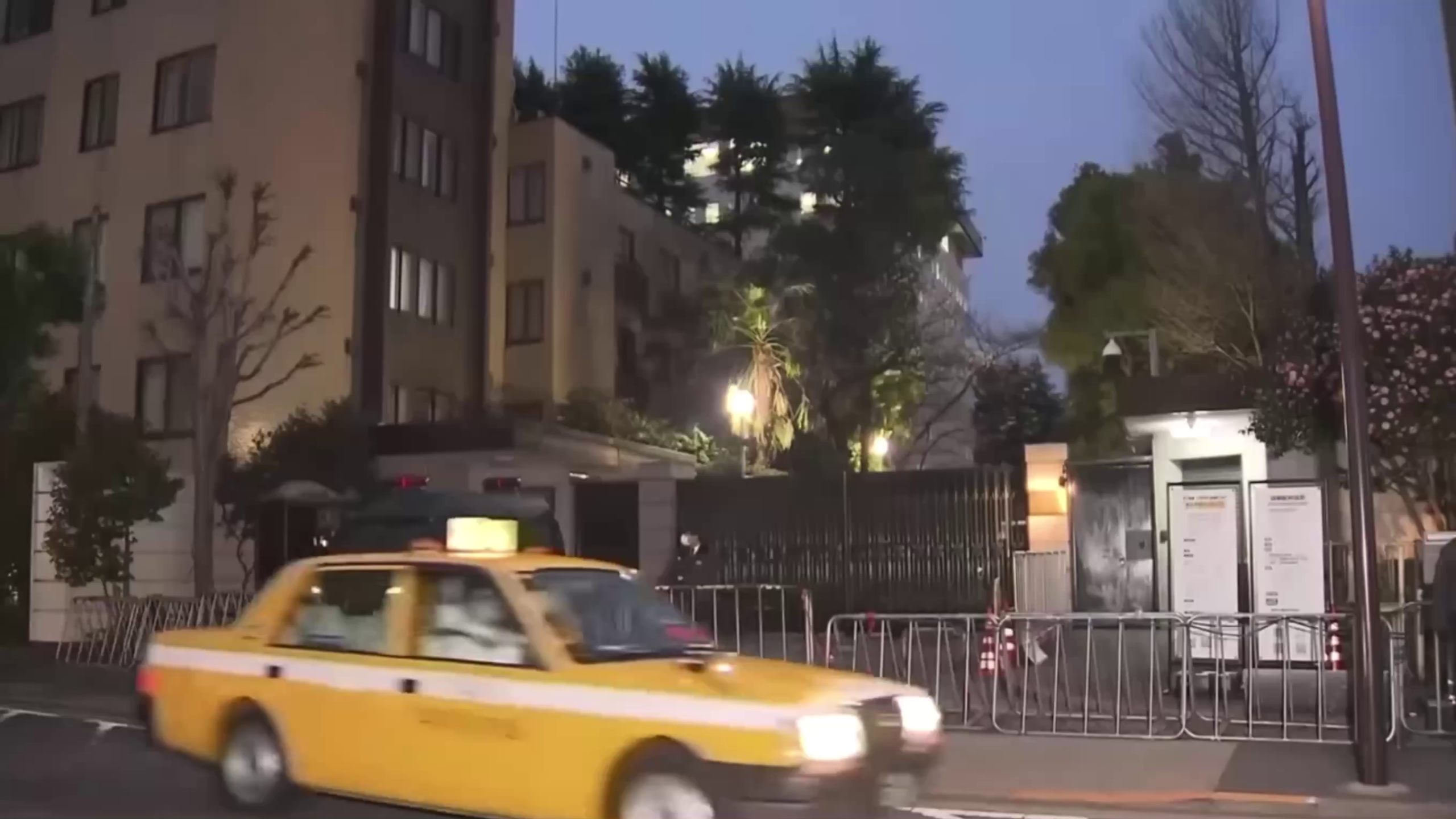 japan breaks chinese embassy premises