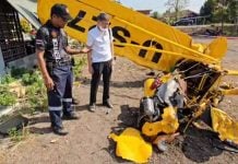 light aircraft crash thailand