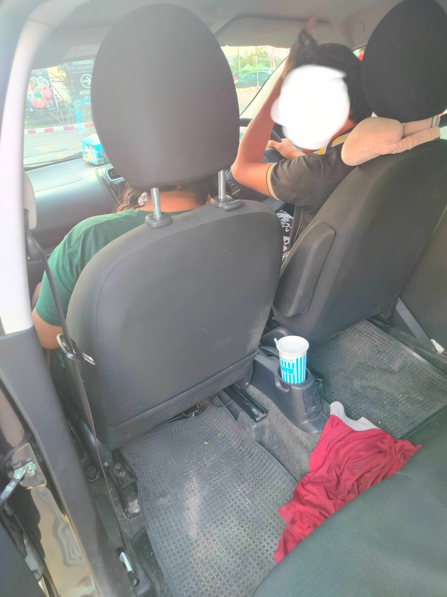 passenger private driver girlfriend 