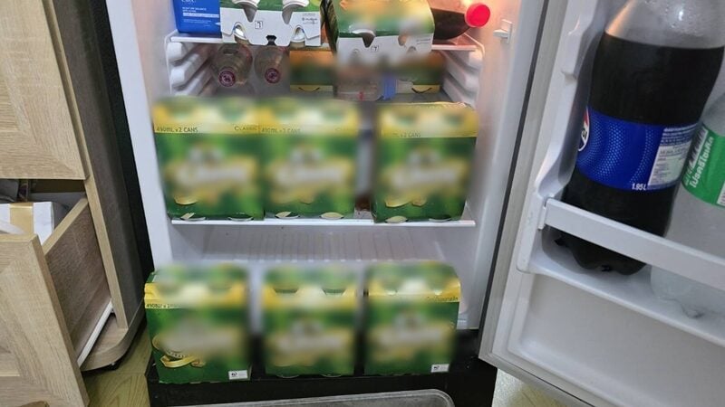 police raid senior monks alcohol