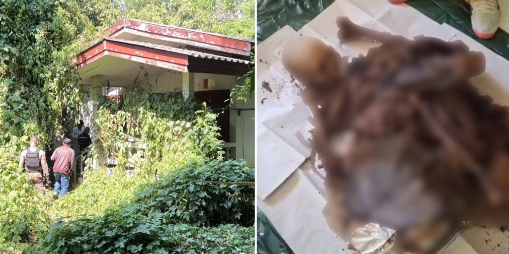 remains abandoned house