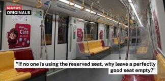 reserved MRT seat