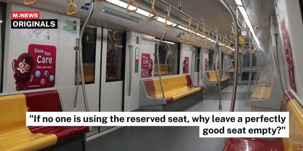 reserved MRT seat