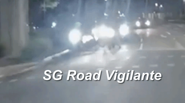 motorcyclists car sengkang