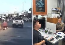 singaporean hits police