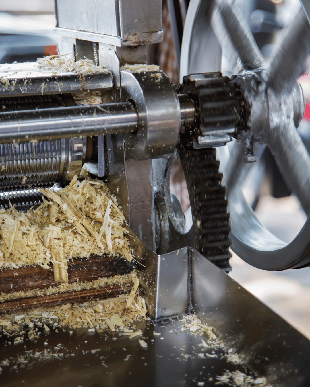 hand trapped sugarcane machine