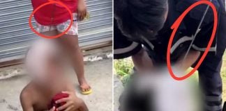 teenager metal harpoon