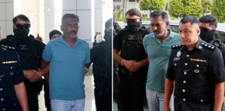 trader ramming gunmen