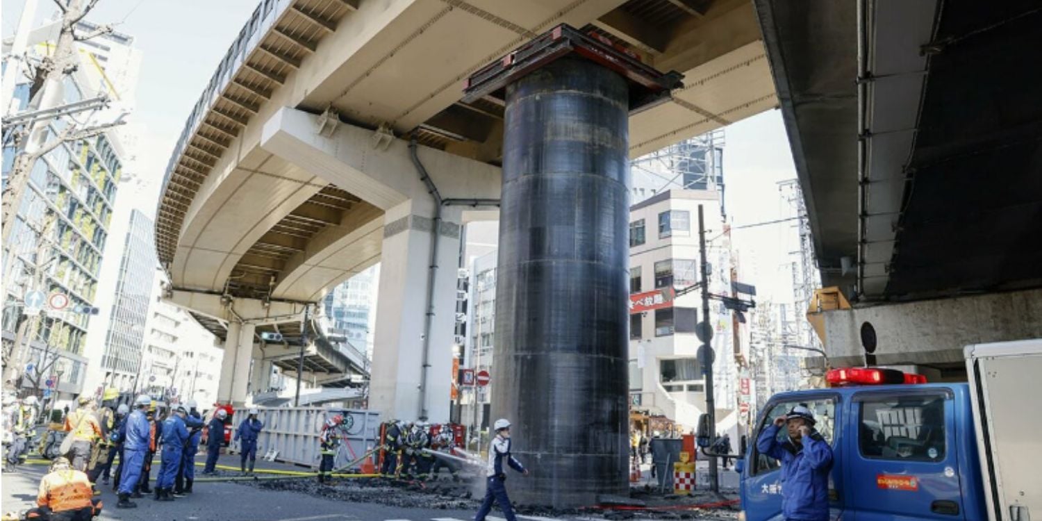 underground pipe osaka