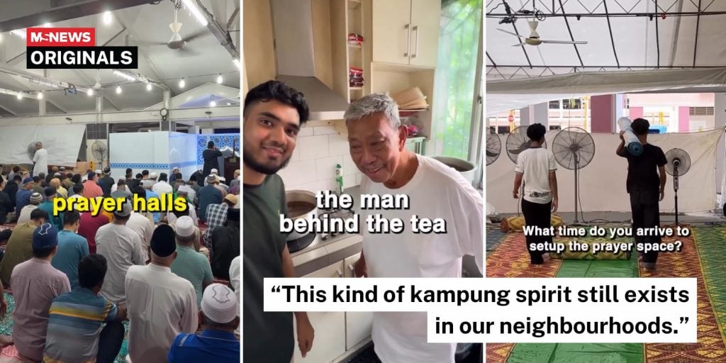 volunteers ramadan prayer hall