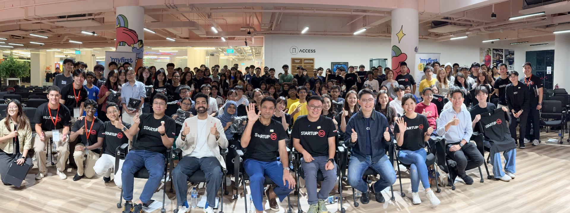 participants at my first S$1000