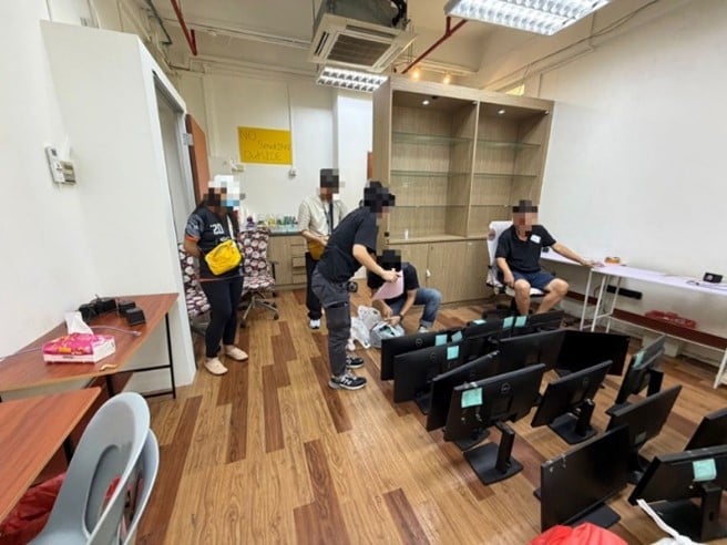 illegal gambling arrest