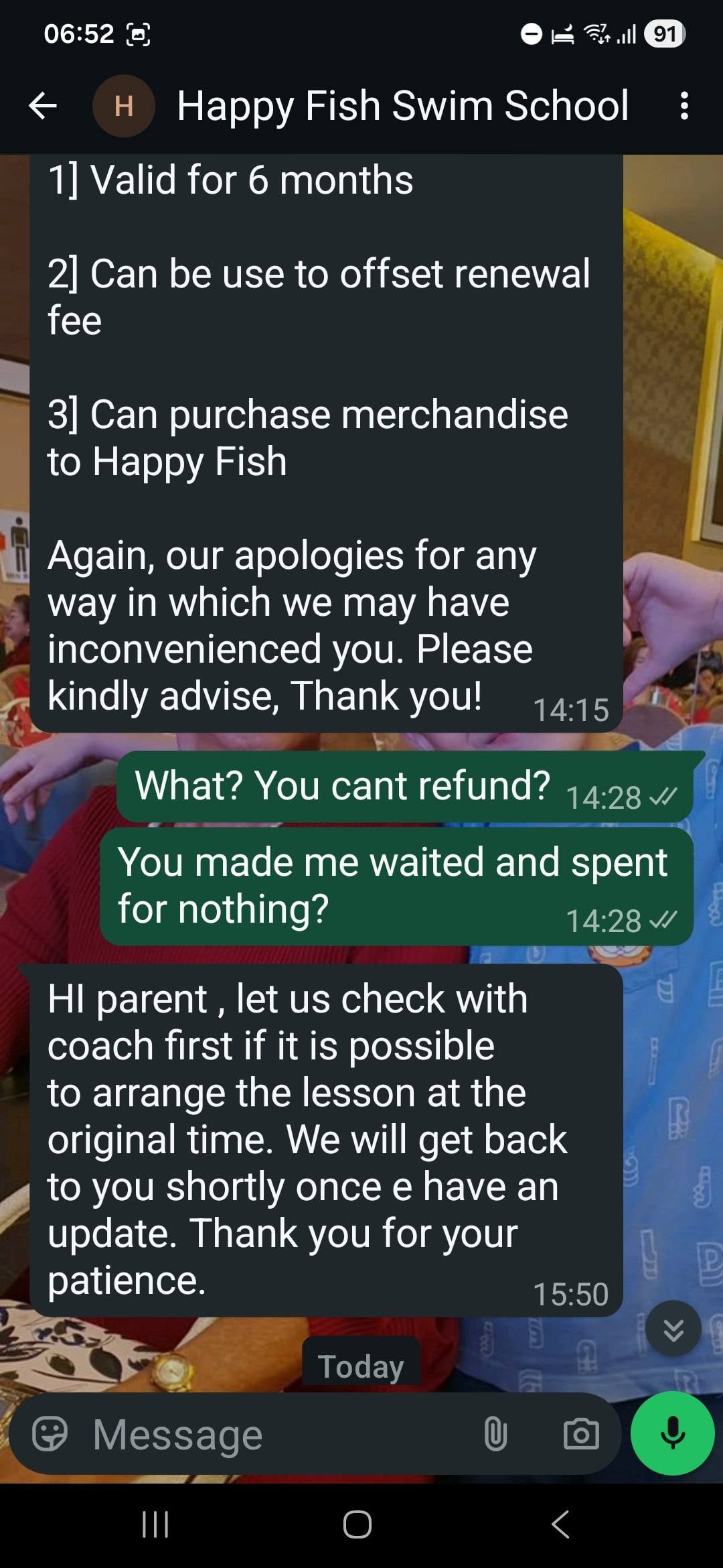 waited for 2 months for nothing