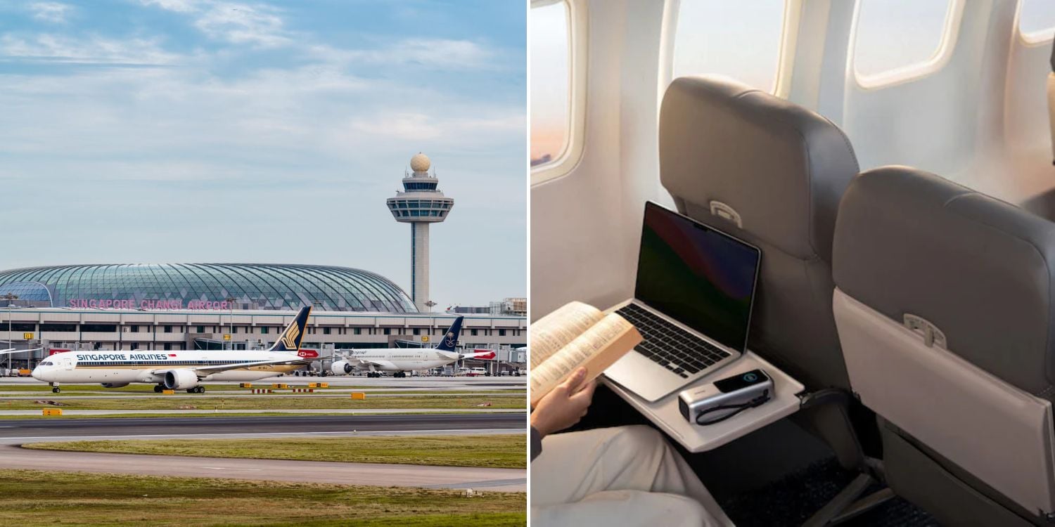 power bank limit imposed on passengers travelling out of Singapore