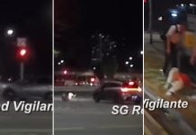 cyclist gets hit by car