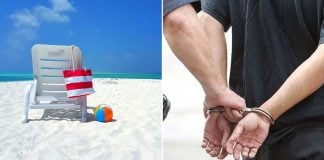 4 chinese men arrested for theft