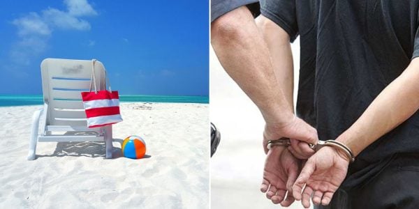 4 chinese men arrested for theft