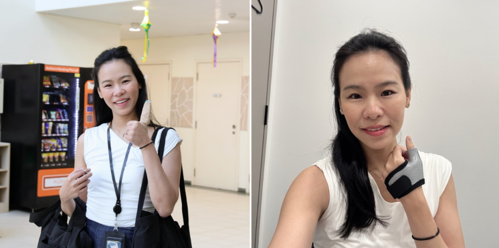 bernadette giam torn ligament